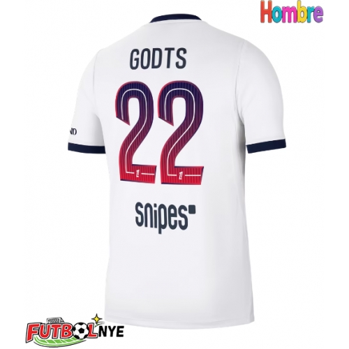 Camiseta Paris Saint-Germain Mika Godts #22 Visitante Equipación 2026-27 manga corta